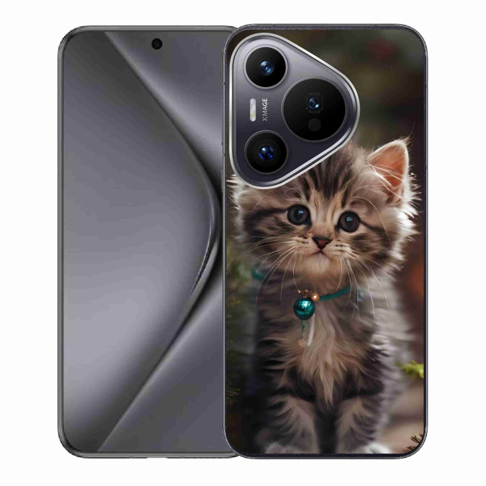 Gelový kryt mmCase na Huawei Pura 70 - roztomilé kotě 11