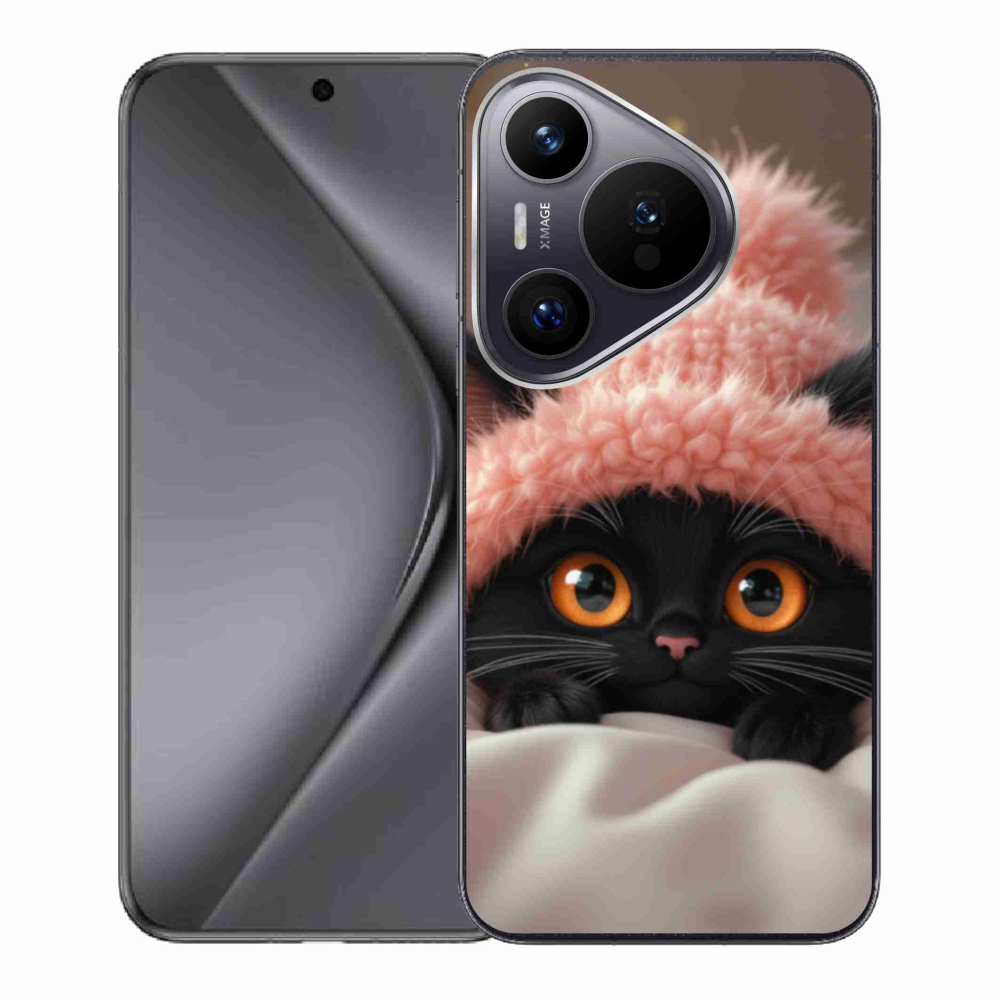 Gelový kryt mmCase na Huawei Pura 70 - roztomilé kotě 7