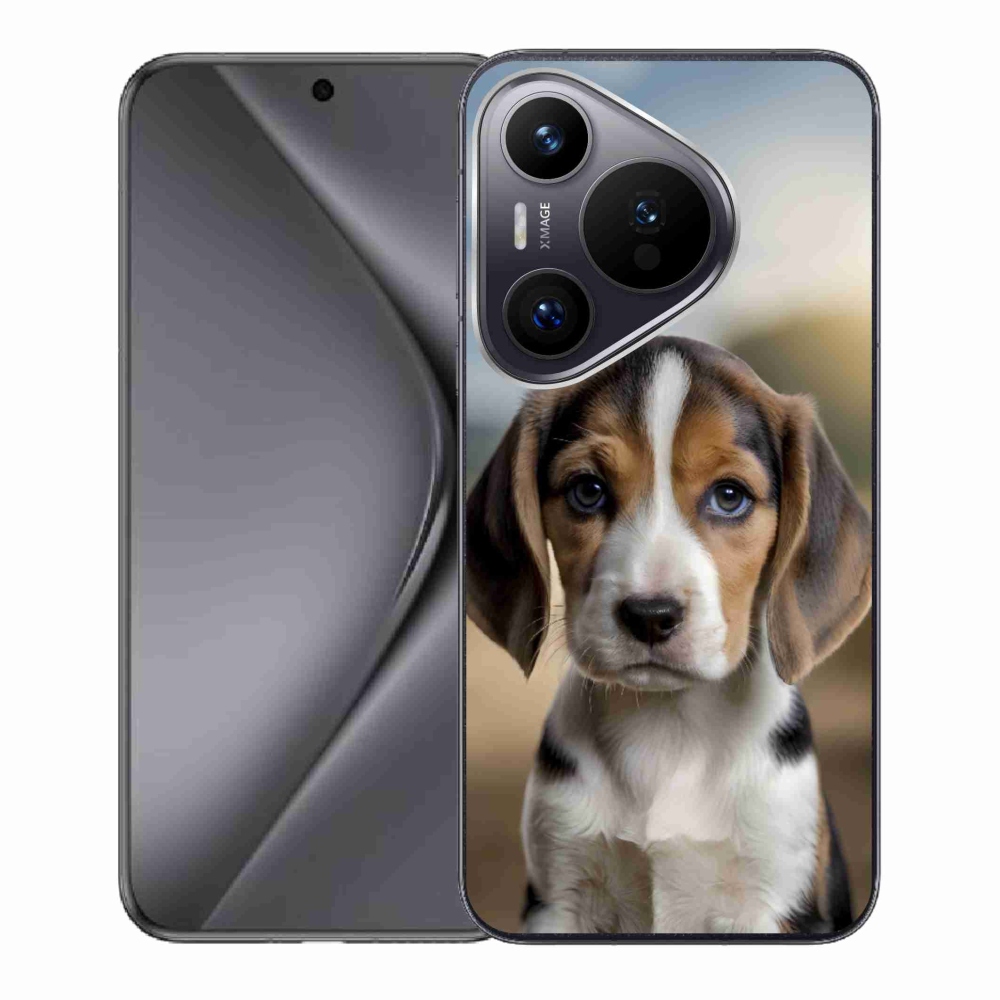 Gelový kryt mmCase na Huawei Pura 70 - roztomilý bígl