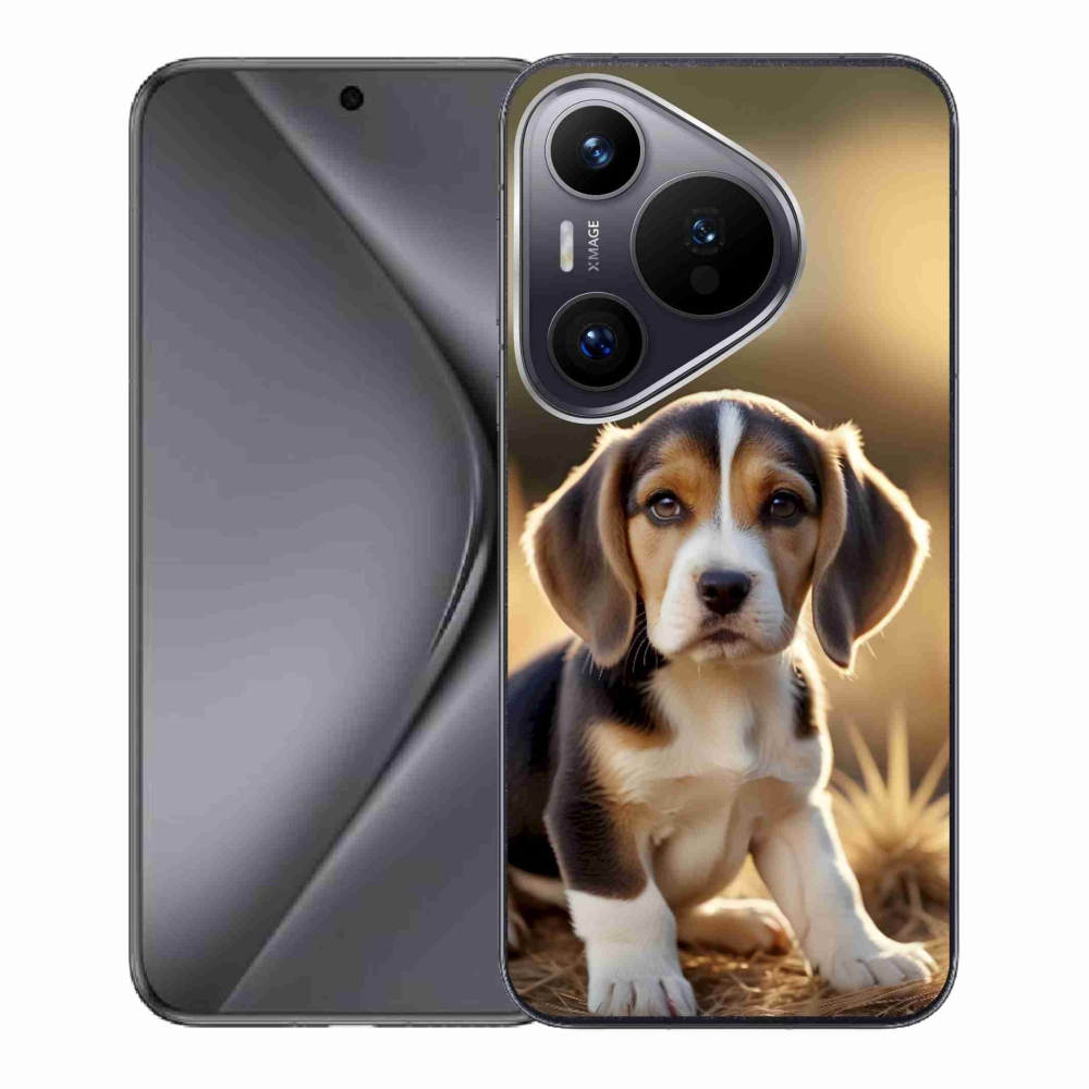 Gelový kryt mmCase na Huawei Pura 70 - roztomilý bígl
