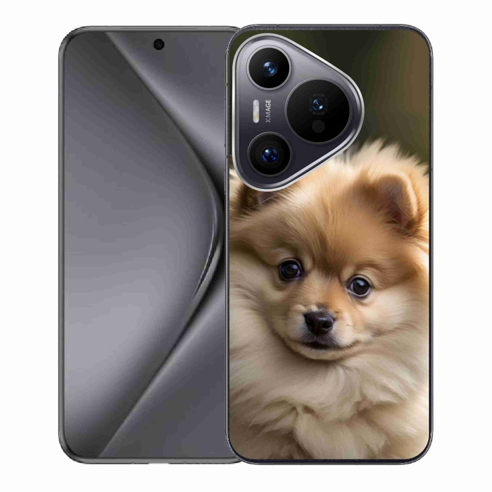 Gelový kryt mmCase na Huawei Pura 70 - roztomilý pomeranian 2
