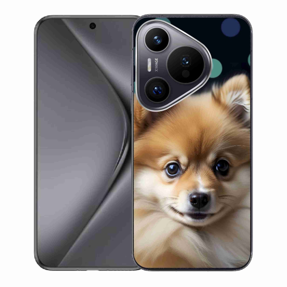 Gelový kryt mmCase na Huawei Pura 70 - roztomilý pomeranian