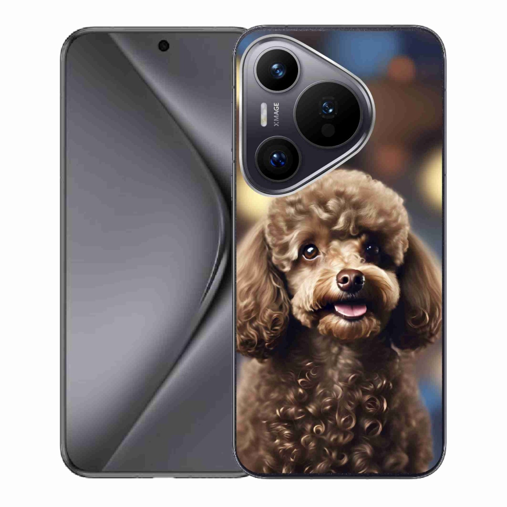 Gelový kryt mmCase na Huawei Pura 70 - roztomilý pudl