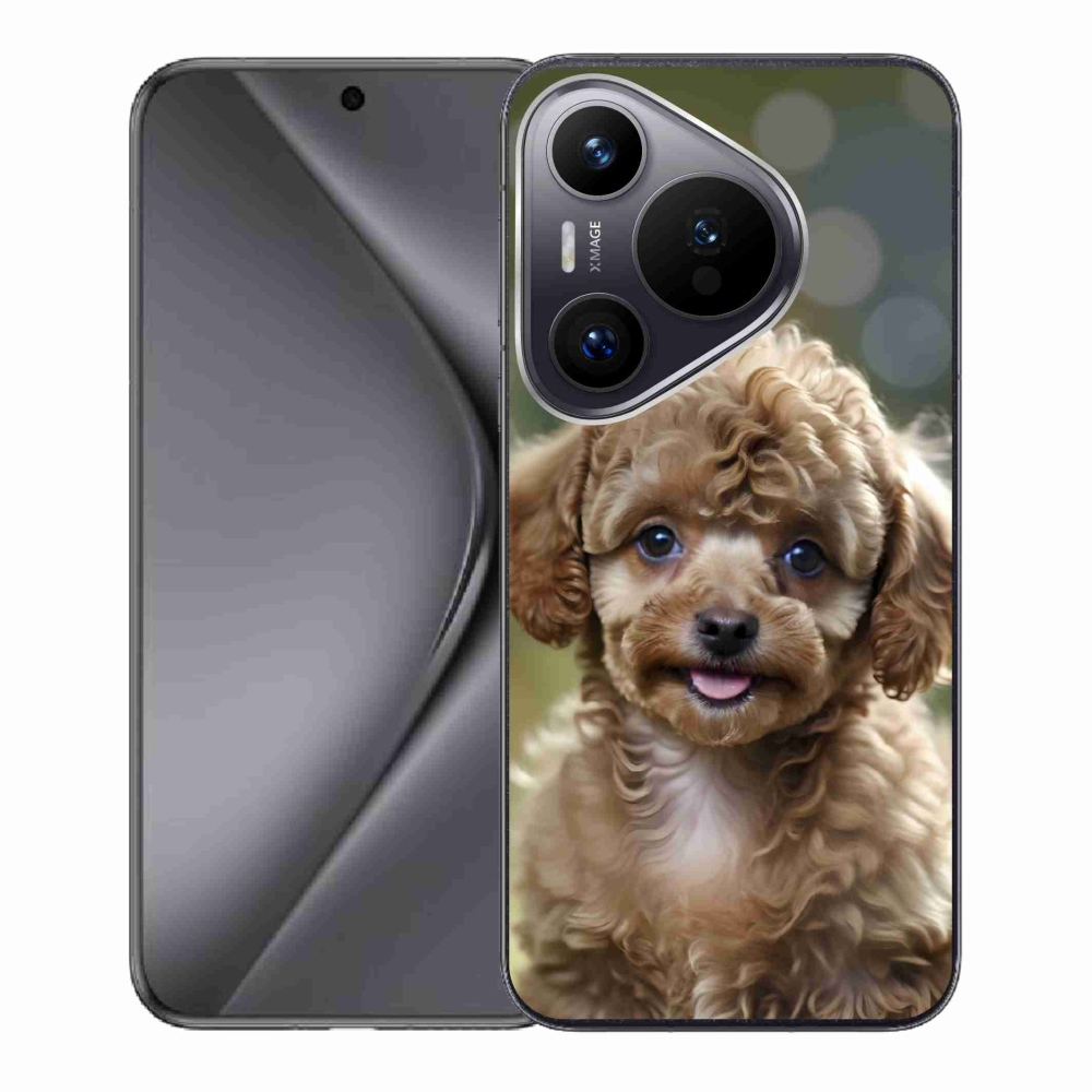 Gelový kryt mmCase na Huawei Pura 70 - roztomilý pudl