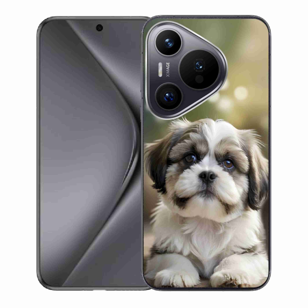 Gelový kryt mmCase na Huawei Pura 70 - roztomilý shih-tzu