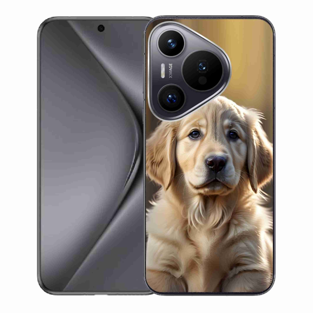 Gelový kryt mmCase na Huawei Pura 70 - roztomilý zlatý retrívr