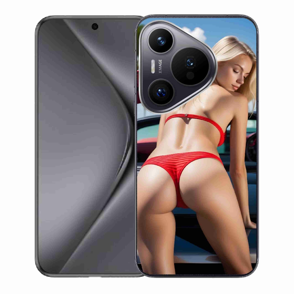 Gelový kryt mmCase na Huawei Pura 70 - sexy žena 2