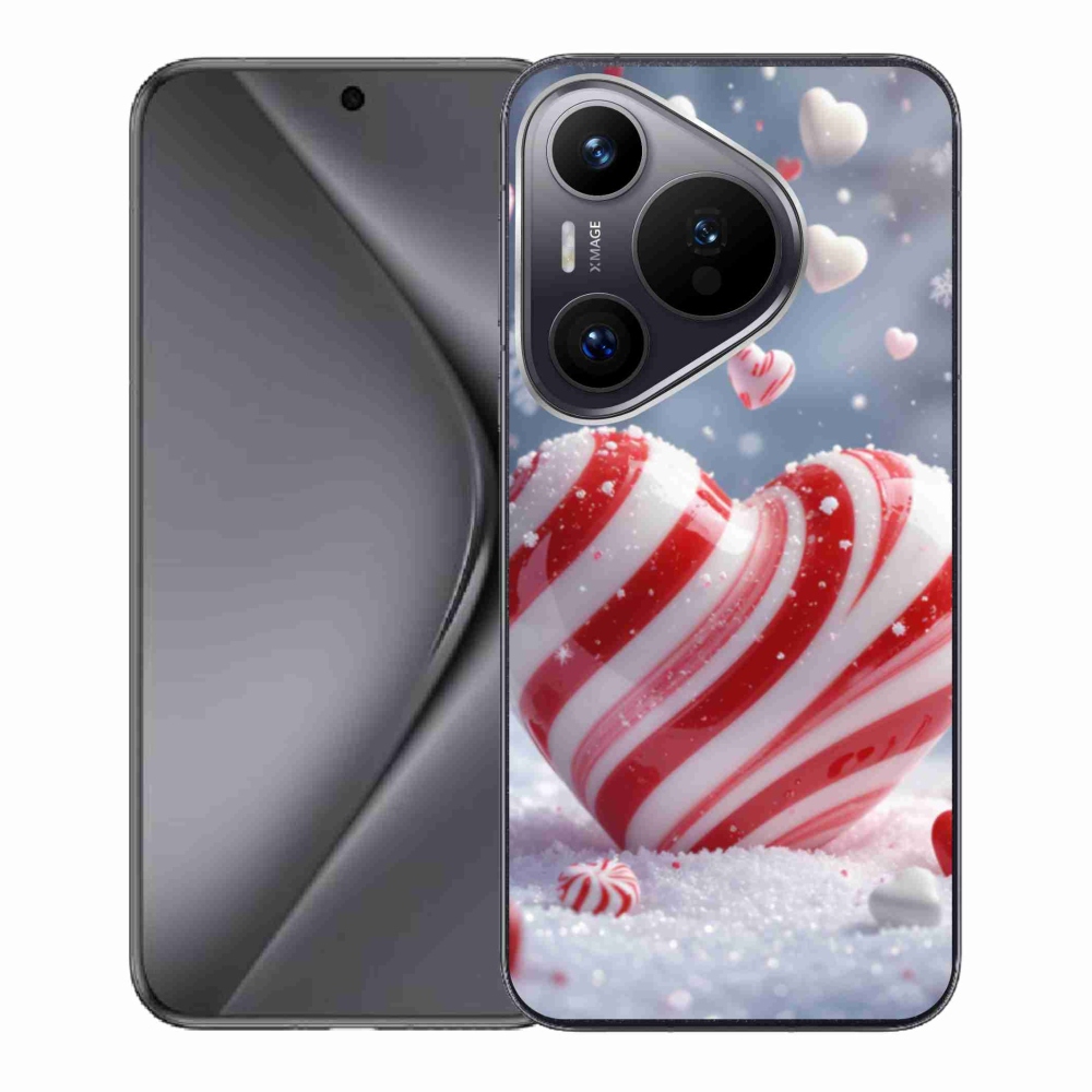 Gelový kryt mmCase na Huawei Pura 70 - sladké srdce