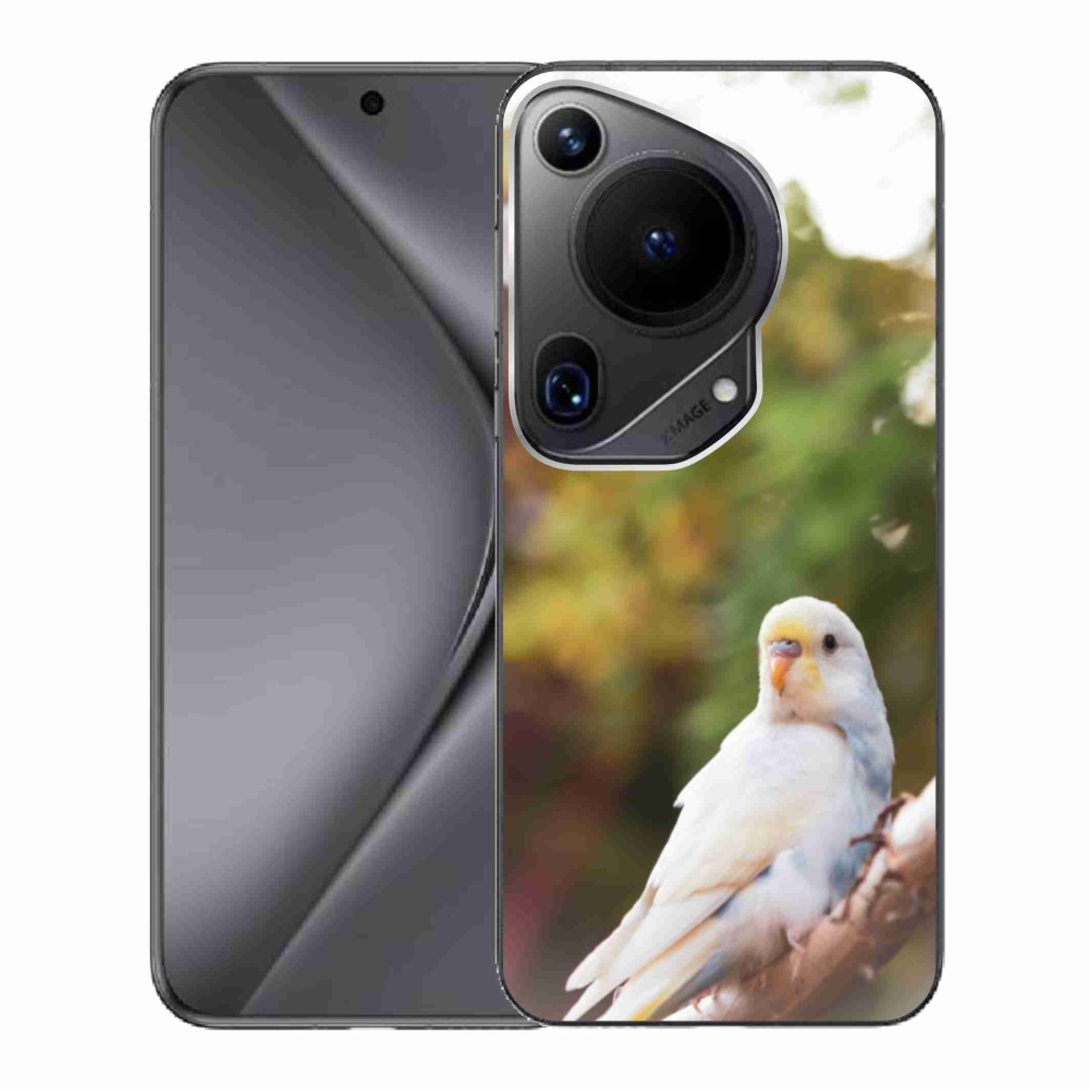 Gelový kryt mmCase na Huawei Pura 70 Ultra - andulka bílá