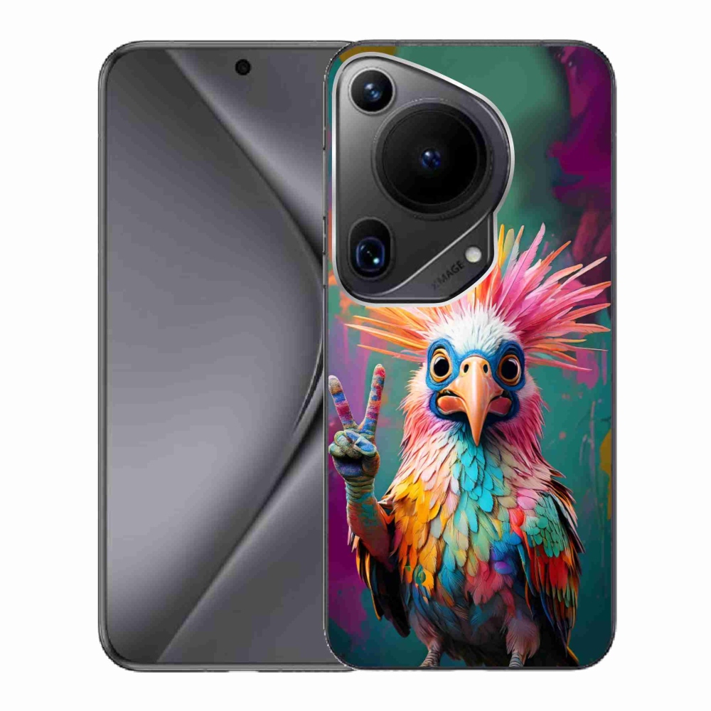 Gelový kryt mmCase na Huawei Pura 70 Ultra - barevný rebel
