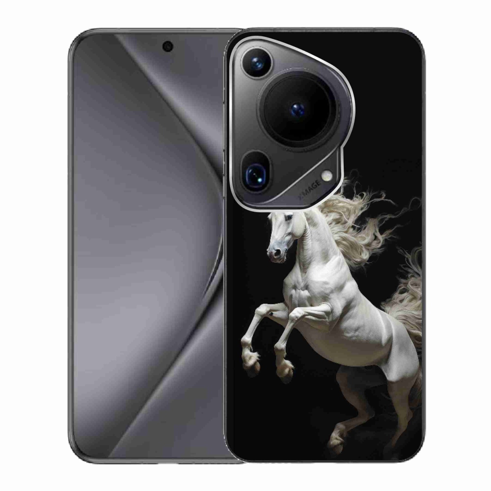 Gelový kryt mmCase na Huawei Pura 70 Ultra - bílý kůň 4