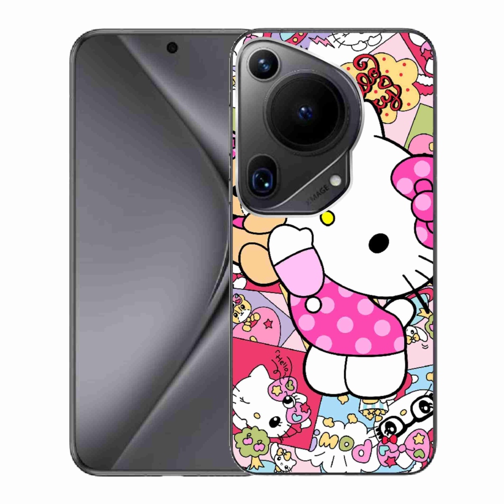 Gelový kryt mmCase na Huawei Pura 70 Ultra - cute kitty