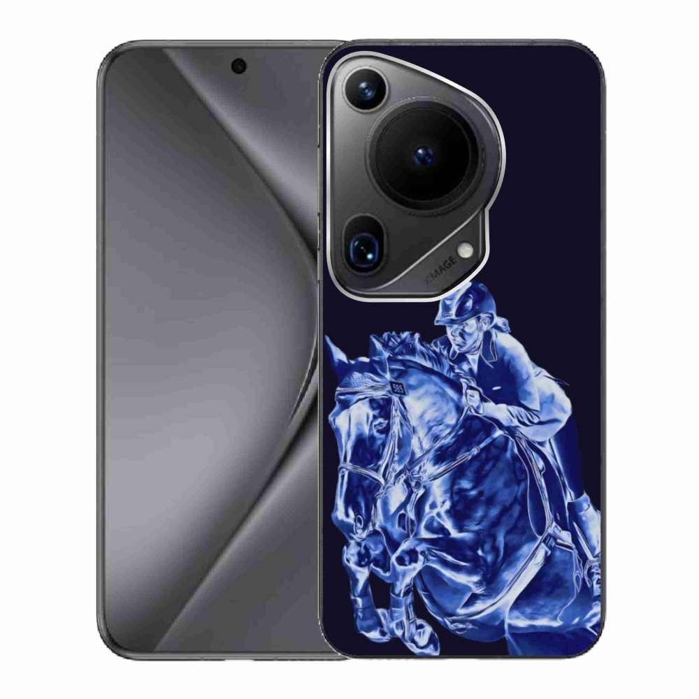 Gelový kryt mmCase na Huawei Pura 70 Ultra - dostihový kůň