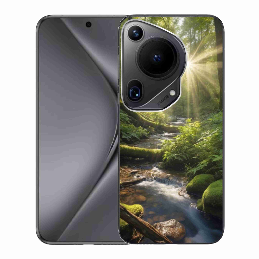Gelový kryt mmCase na Huawei Pura 70 Ultra - hlubina lesa