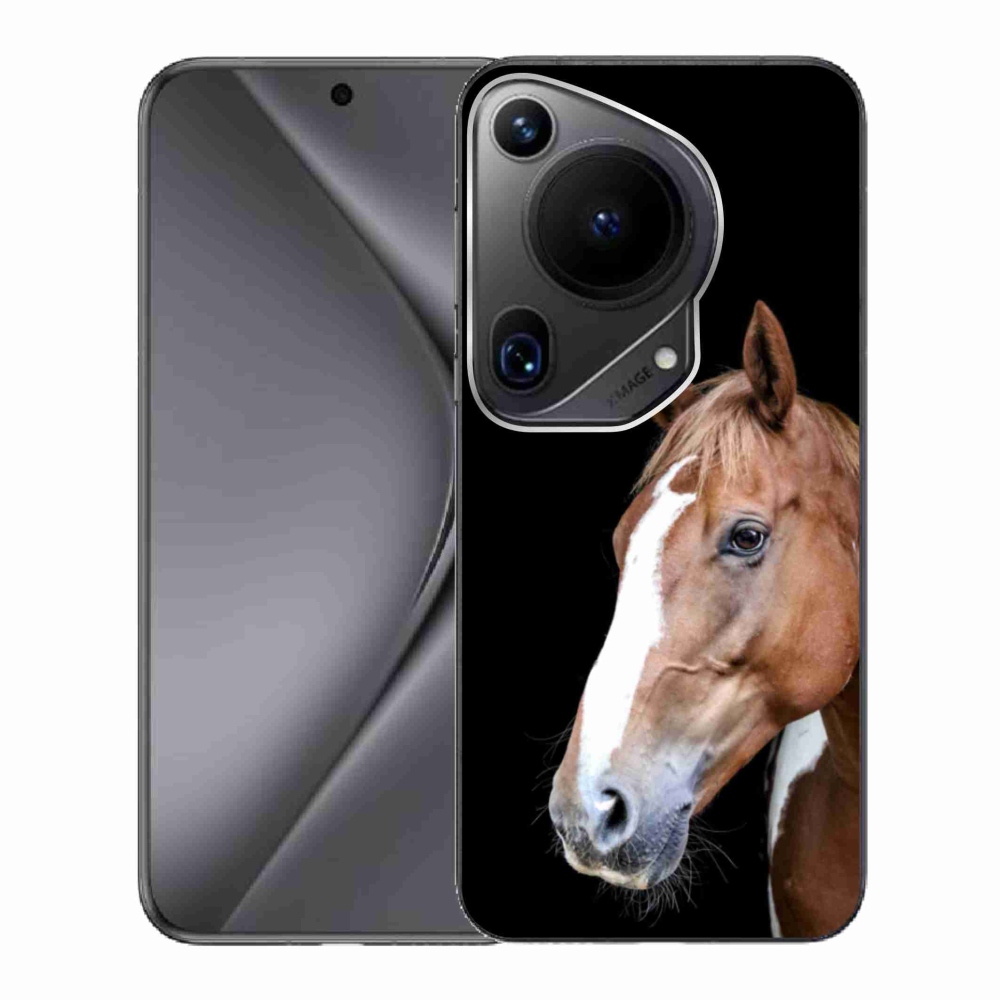 Gelový kryt mmCase na Huawei Pura 70 Ultra - hnědý kůň 3