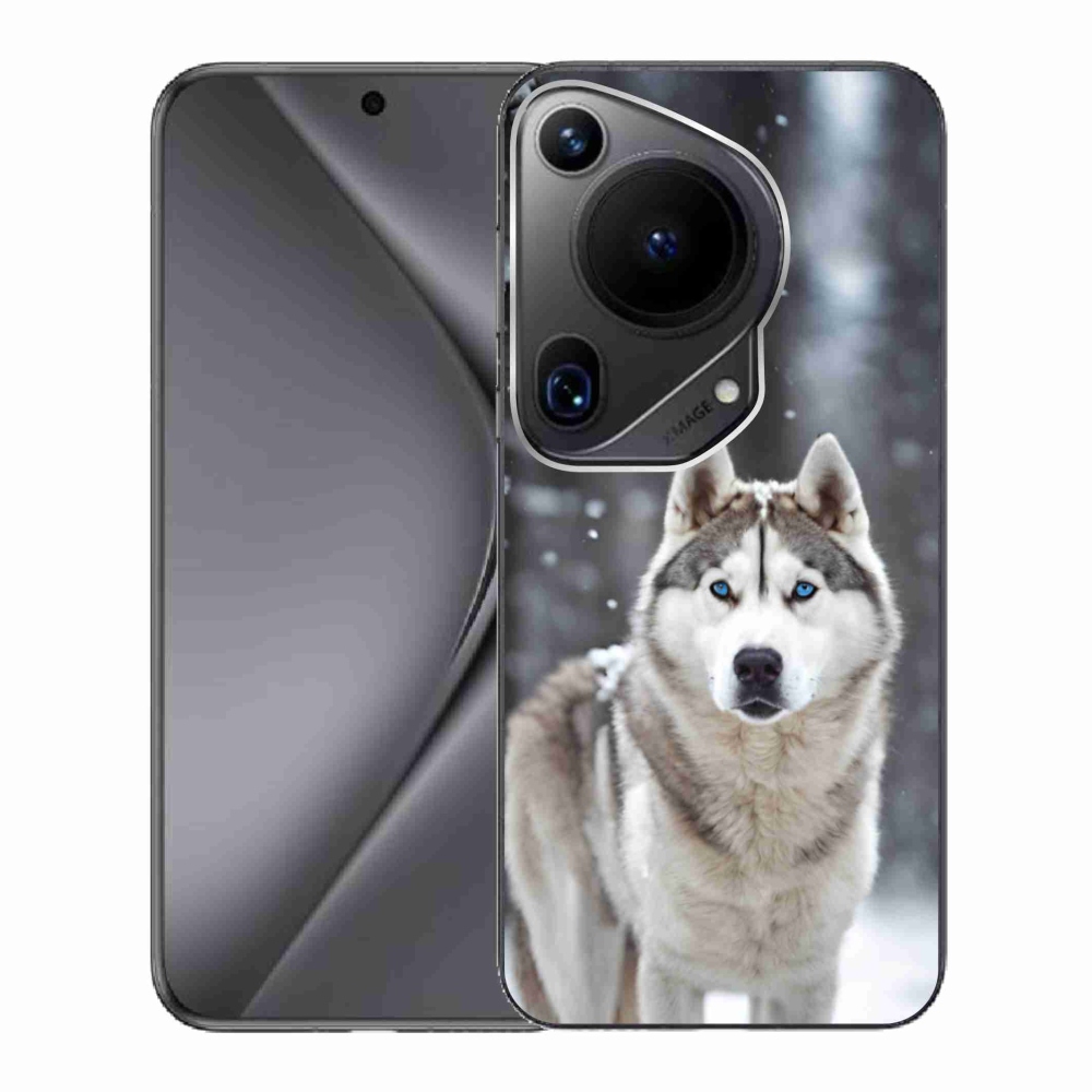Gelový kryt mmCase na Huawei Pura 70 Ultra - husky 2