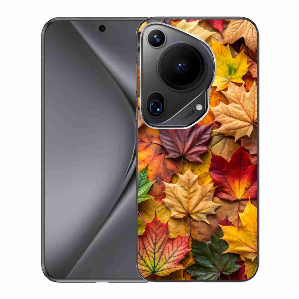 Gelový kryt mmCase na Huawei Pura 70 Ultra - javorové listy 2