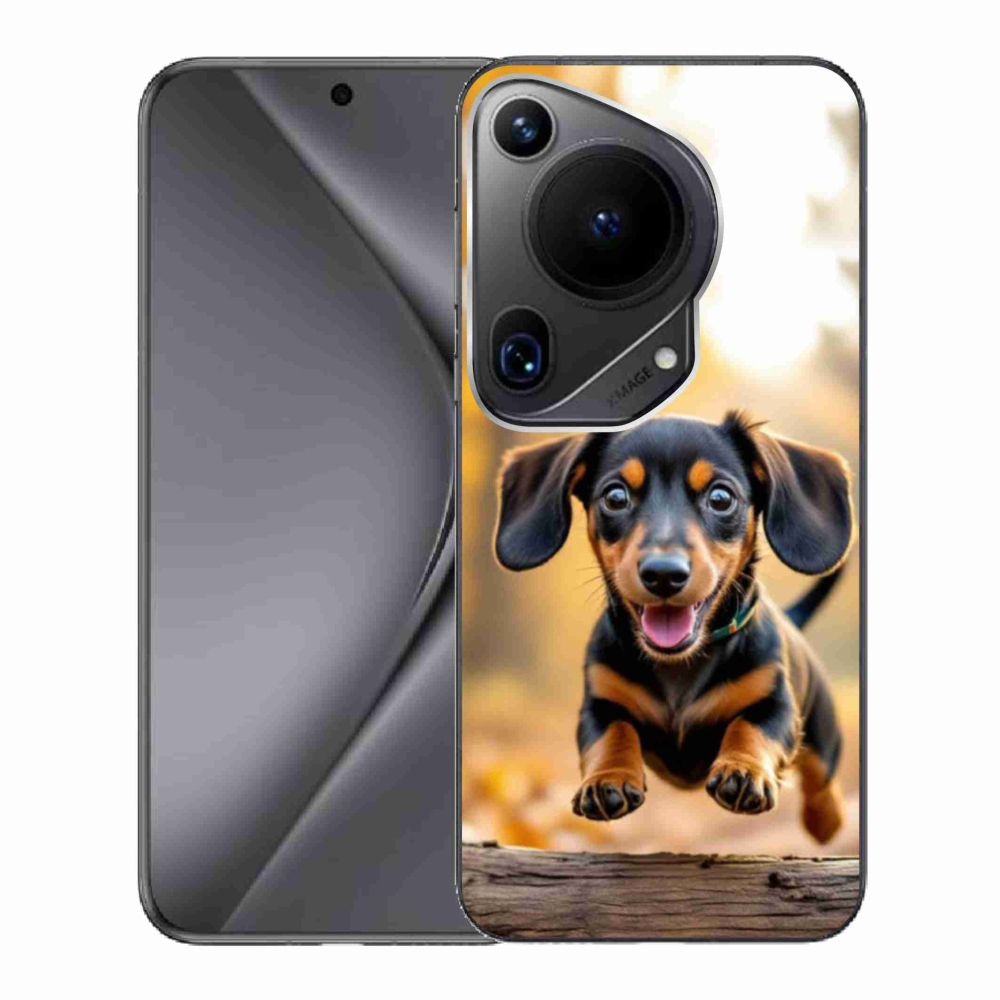 Gelový kryt mmCase na Huawei Pura 70 Ultra - jezevčík 2