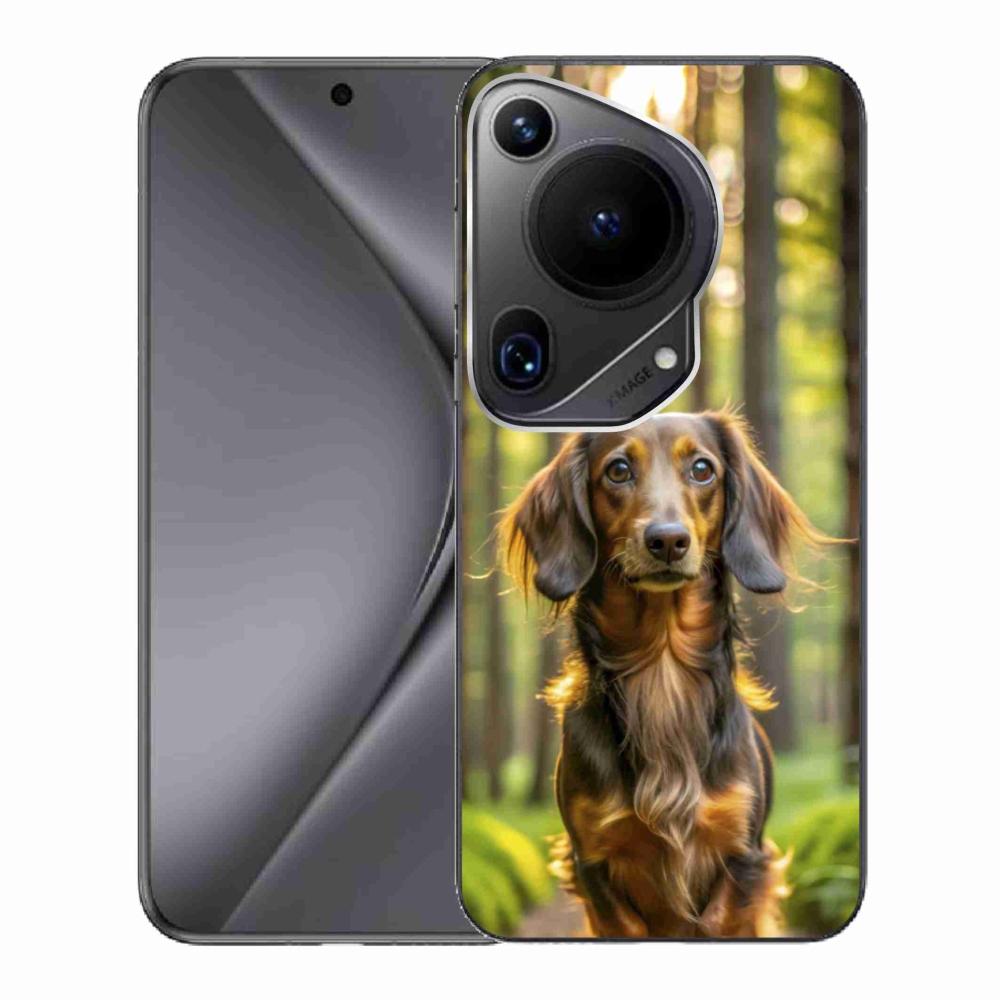 Gelový kryt mmCase na Huawei Pura 70 Ultra - jezevčík 4