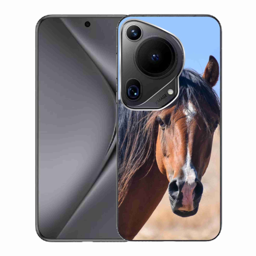 Gelový kryt mmCase na Huawei Pura 70 Ultra - klidný kůň