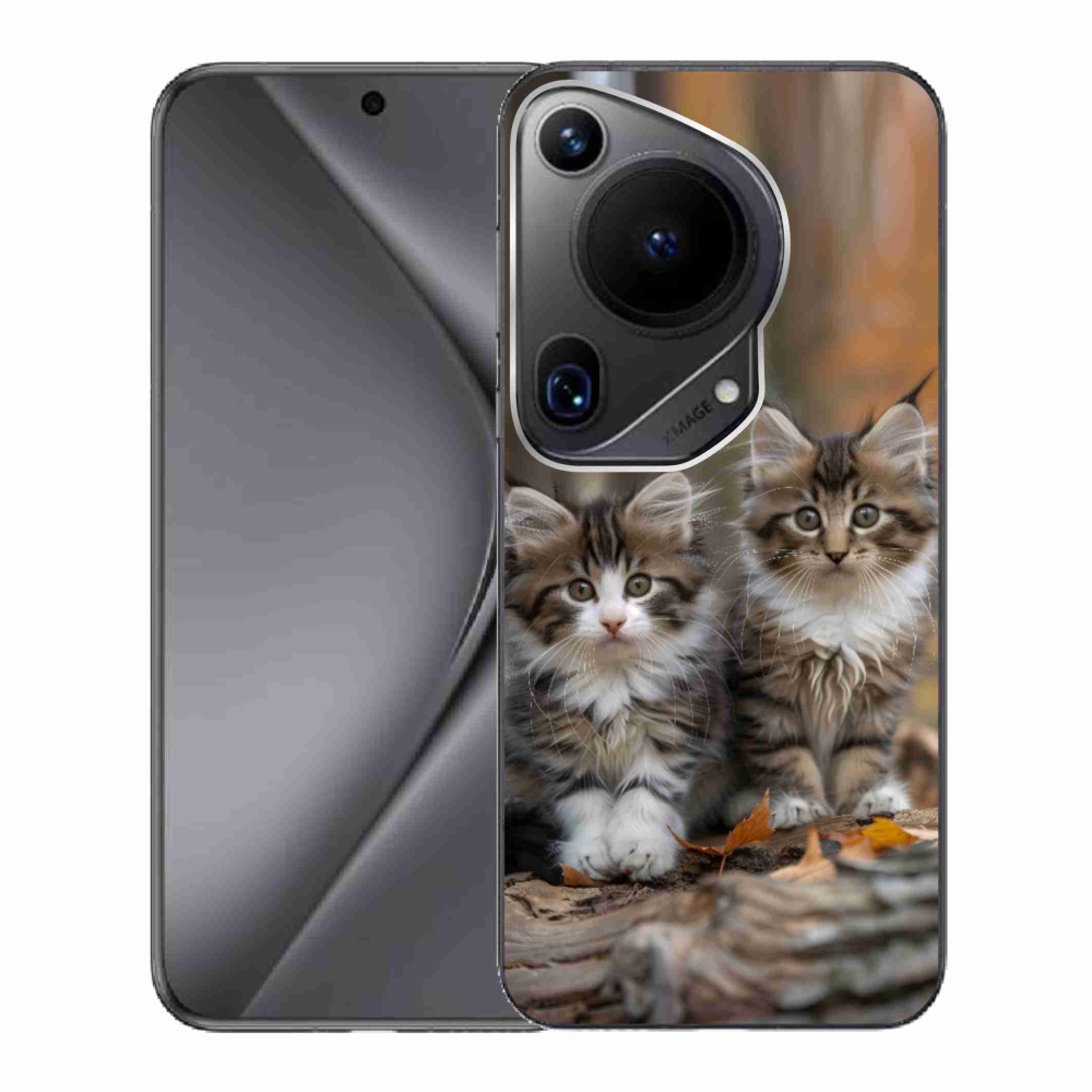 Gelový kryt mmCase na Huawei Pura 70 Ultra - kočičí duo 3