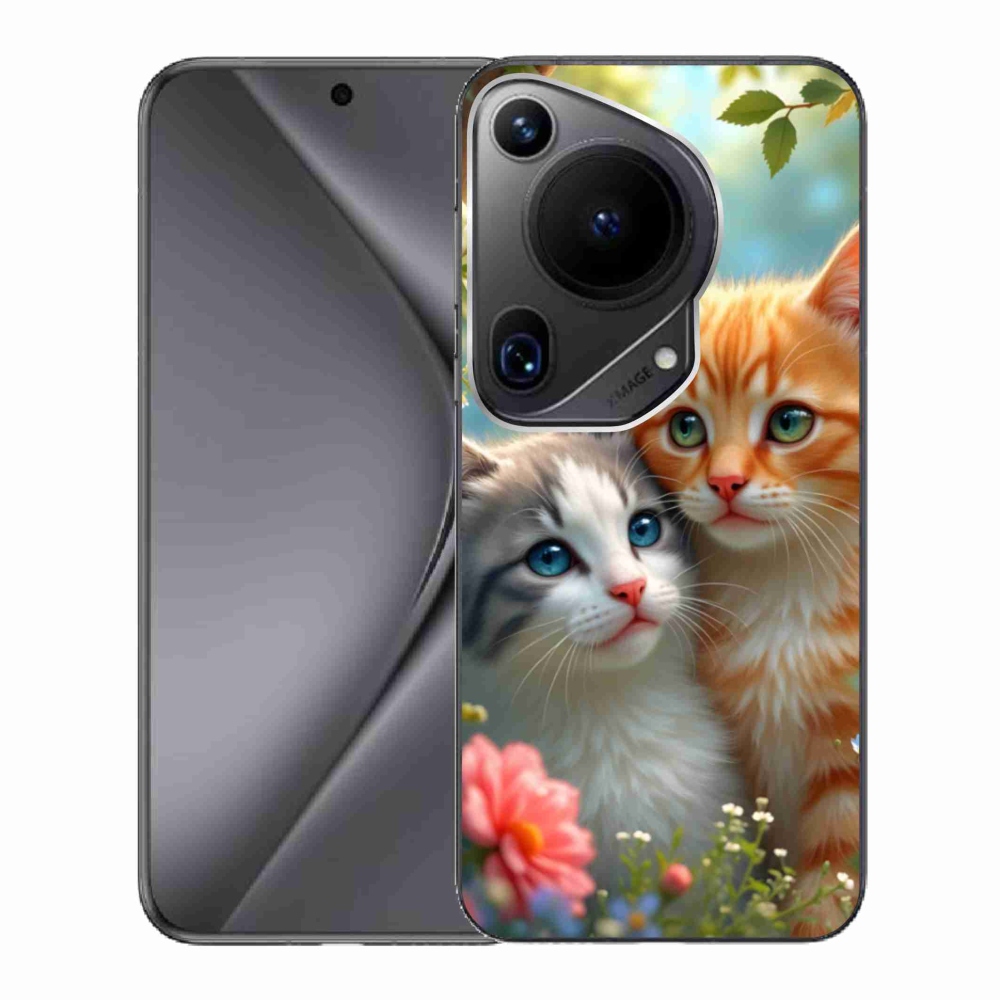 Gelový kryt mmCase na Huawei Pura 70 Ultra - kočičí láska 2