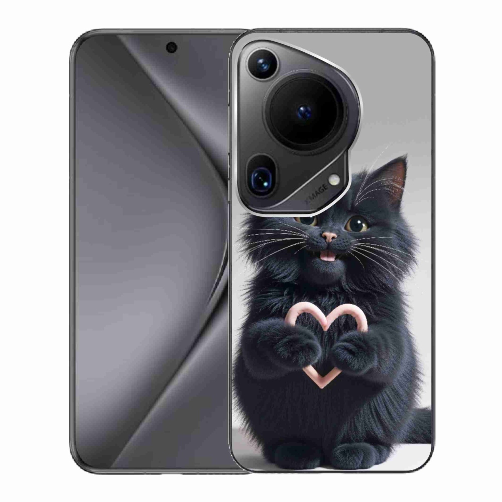 Gelový kryt mmCase na Huawei Pura 70 Ultra - kočičí láska 3