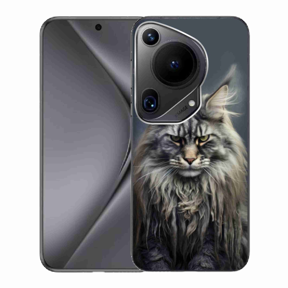 Gelový kryt mmCase na Huawei Pura 70 Ultra - kočíčí pohled 4