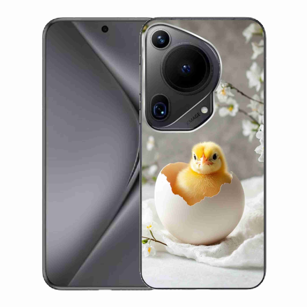 Gelový kryt mmCase na Huawei Pura 70 Ultra - kuřátko