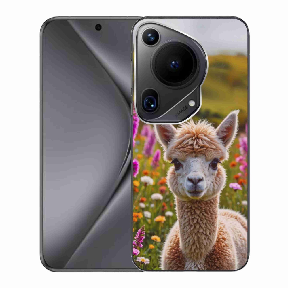 Gelový kryt mmCase na Huawei Pura 70 Ultra - lama na louce