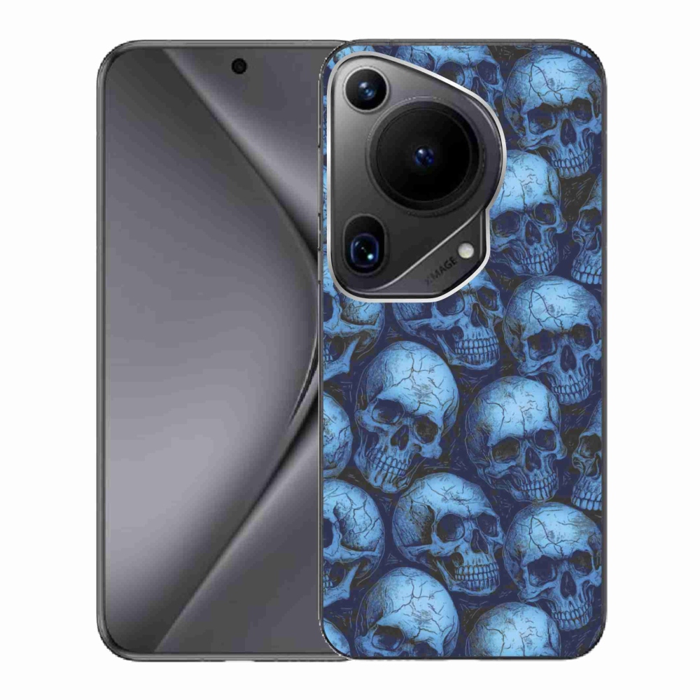 Gelový kryt mmCase na Huawei Pura 70 Ultra - lebky
