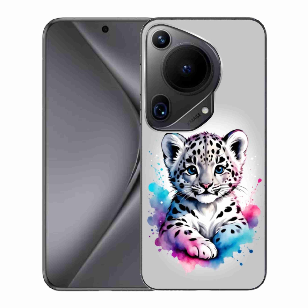 Gelový kryt mmCase na Huawei Pura 70 Ultra - levhartí mládě