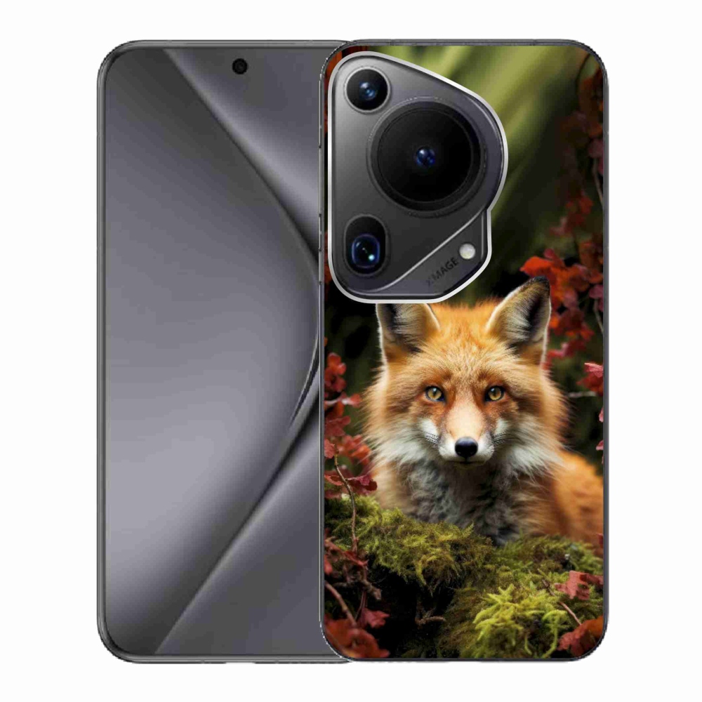 Gelový kryt mmCase na Huawei Pura 70 Ultra - liška v lese