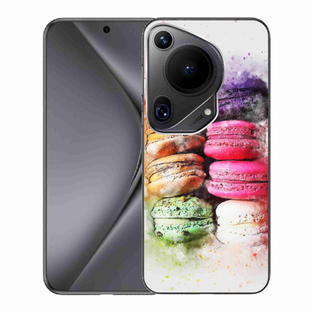 Gelový kryt mmCase na Huawei Pura 70 Ultra - makrónky
