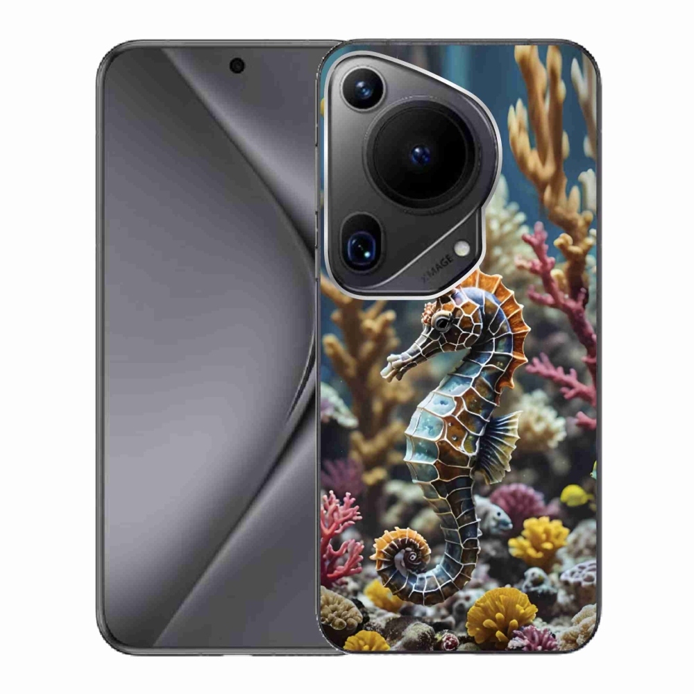 Gelový kryt mmCase na Huawei Pura 70 Ultra - mořský koník 2