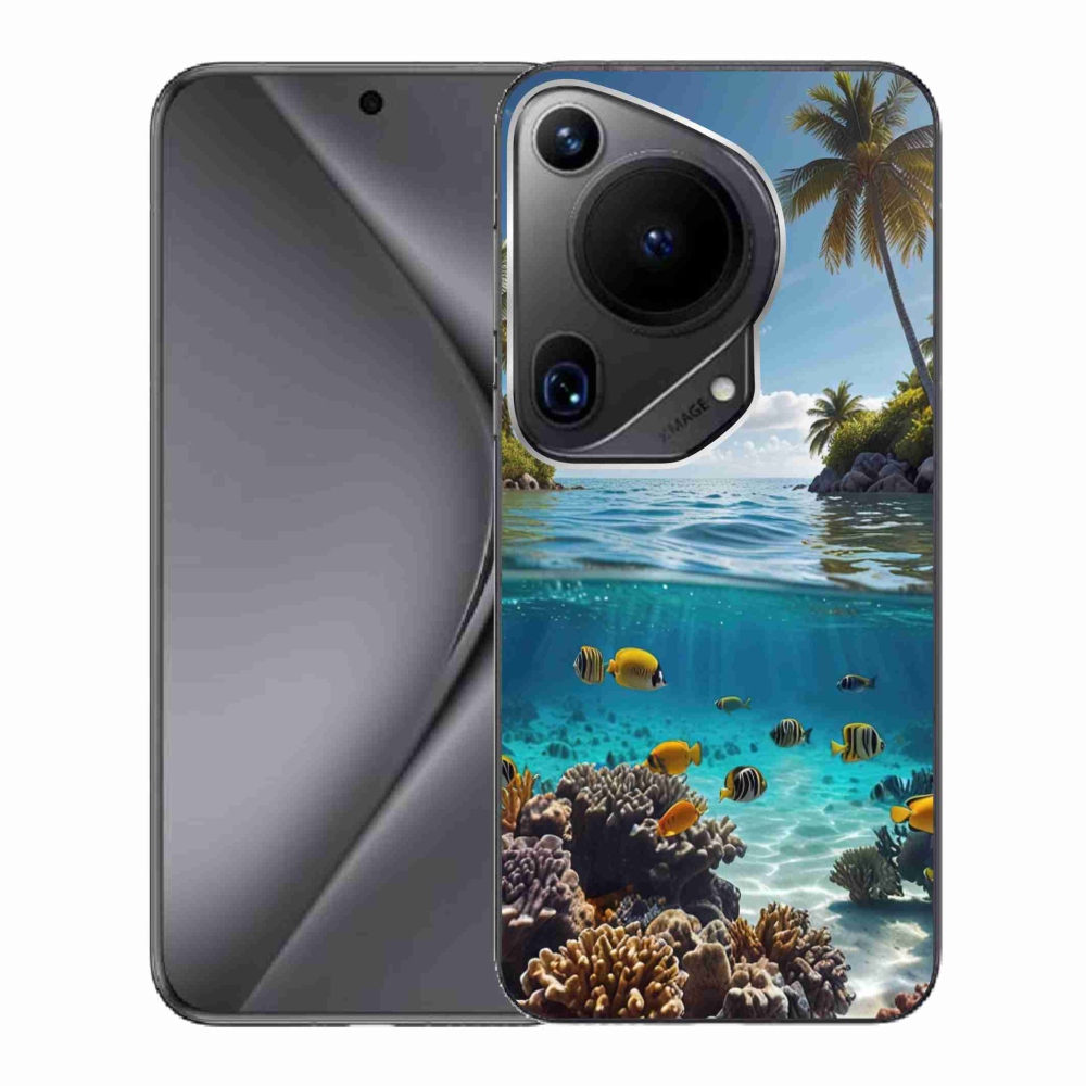 Gelový kryt mmCase na Huawei Pura 70 Ultra - mořský svět 4