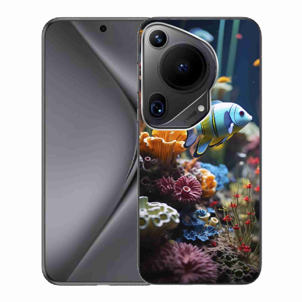 Gelový kryt mmCase na Huawei Pura 70 Ultra - mořský svět 5