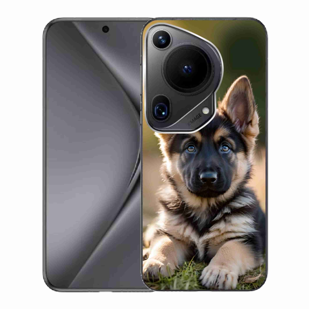 Gelový kryt mmCase na Huawei Pura 70 Ultra - německý ovčák v přírodě