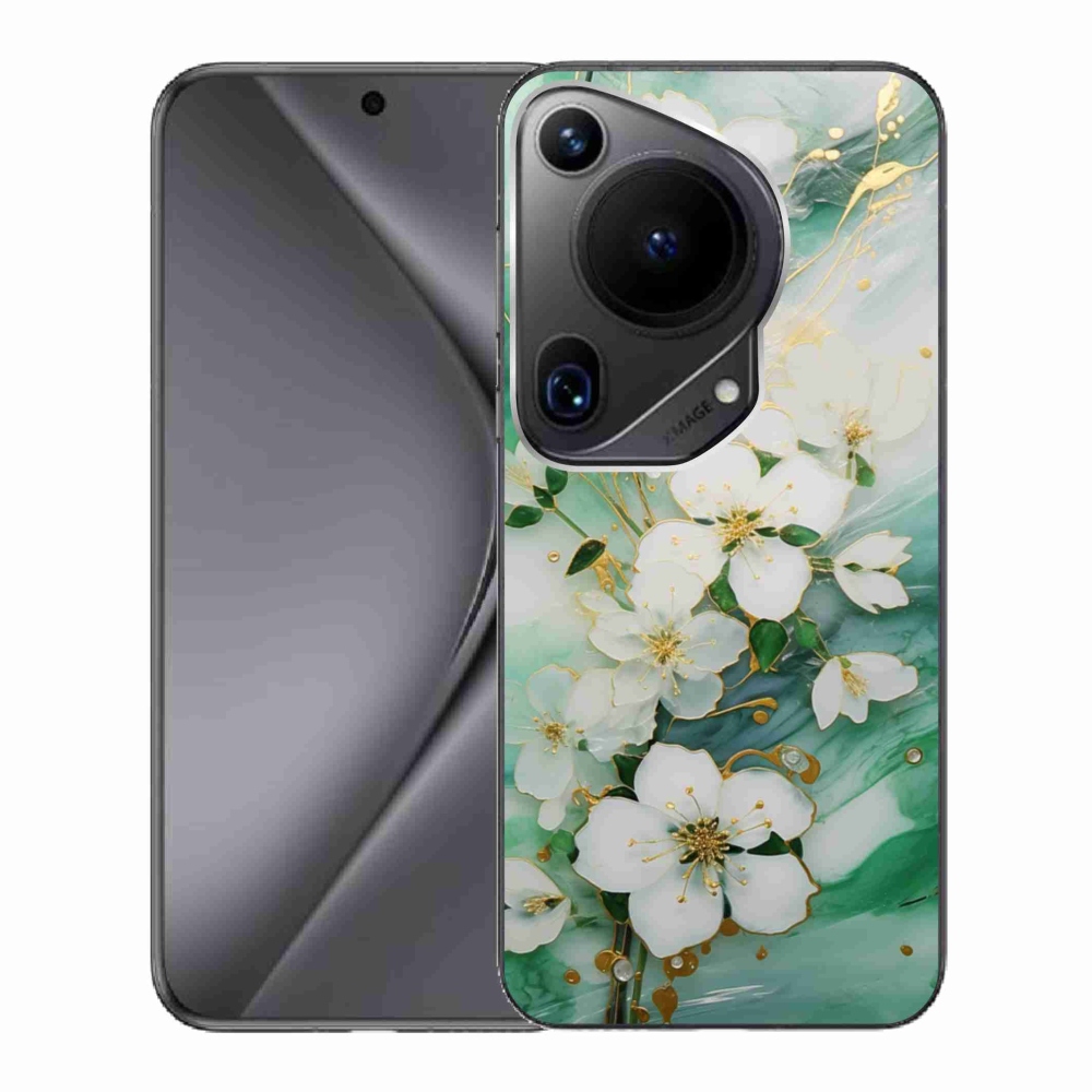 Gelový kryt mmCase na Huawei Pura 70 Ultra - něžné květy