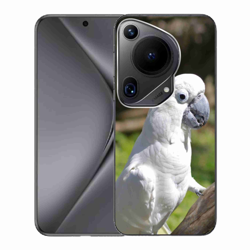 Gelový kryt mmCase na Huawei Pura 70 Ultra - papoušek kakadu 2