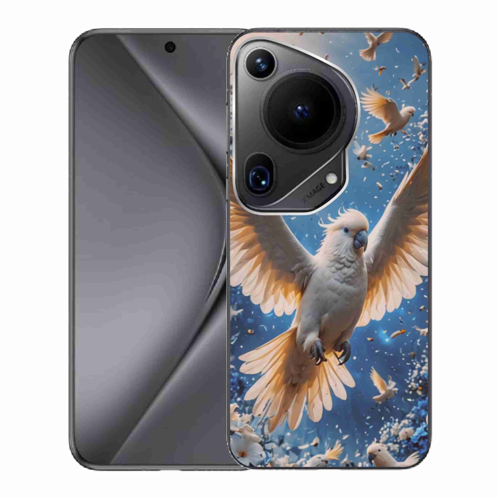 Gelový kryt mmCase na Huawei Pura 70 Ultra - papoušek kakadu