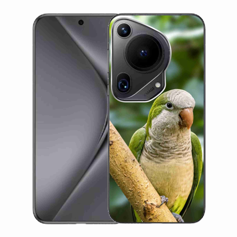 Gelový kryt mmCase na Huawei Pura 70 Ultra - papoušek mníšek