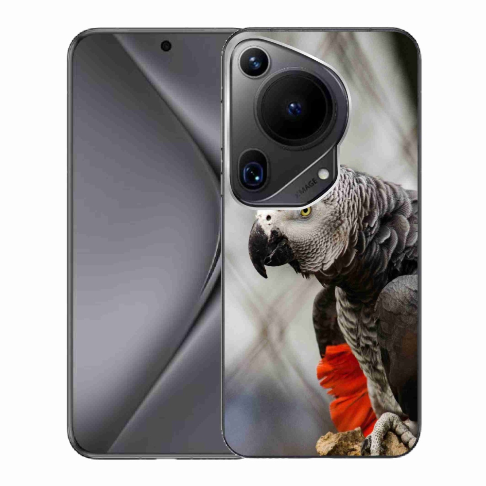 Gelový kryt mmCase na Huawei Pura 70 Ultra - papoušek žako 3