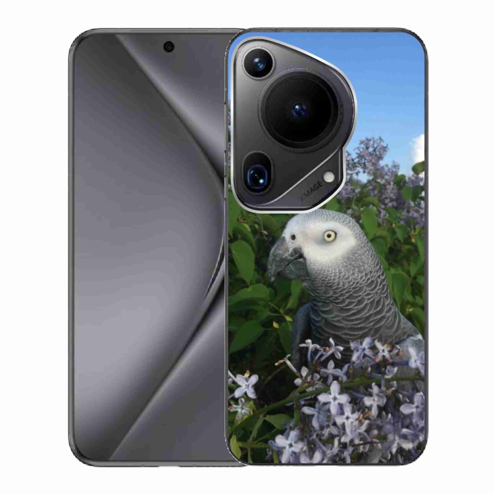 Gelový kryt mmCase na Huawei Pura 70 Ultra - papoušek žako
