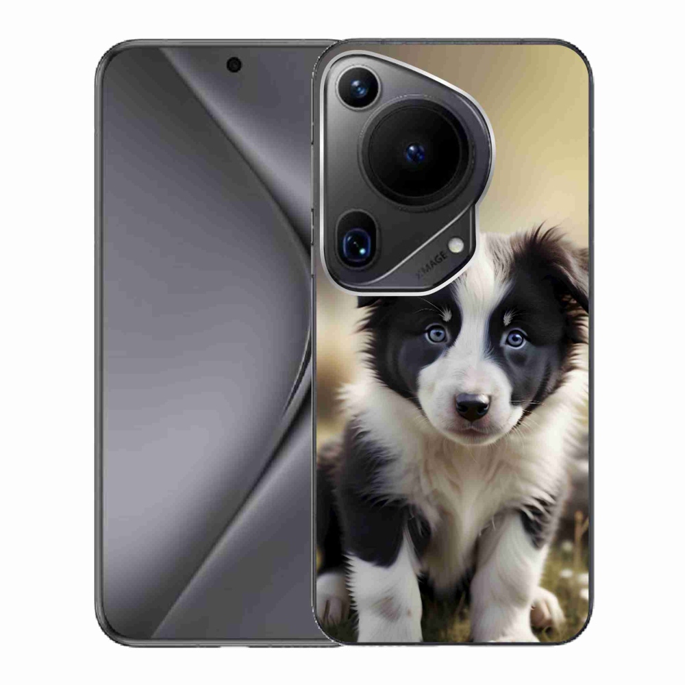 Gelový kryt mmCase na Huawei Pura 70 Ultra - roztomilá border kolie