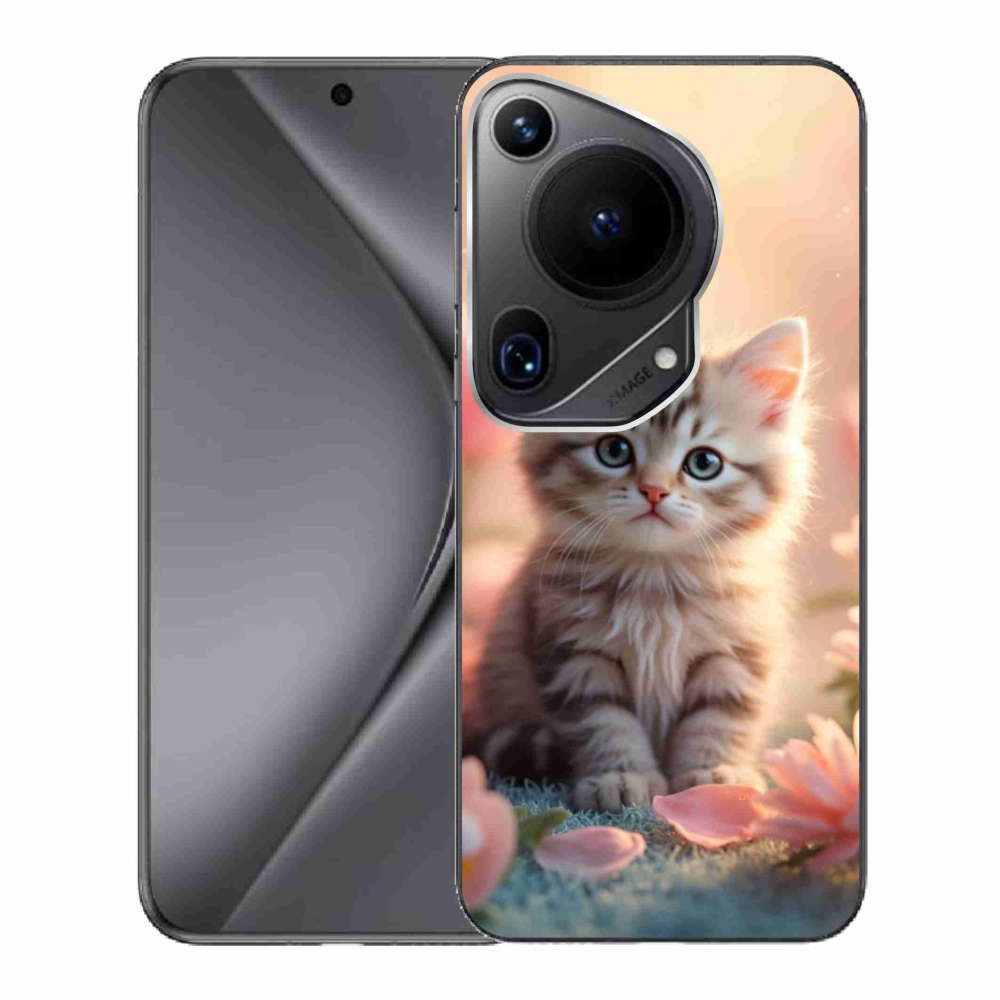 Gelový kryt mmCase na Huawei Pura 70 Ultra - roztomilé kotě 8