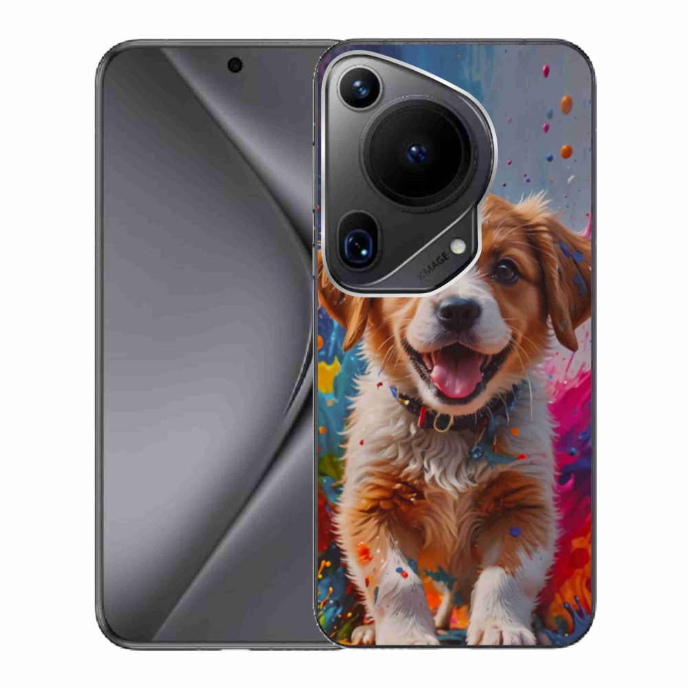 Gelový kryt mmCase na Huawei Pura 70 Ultra - roztomilé štěně 3