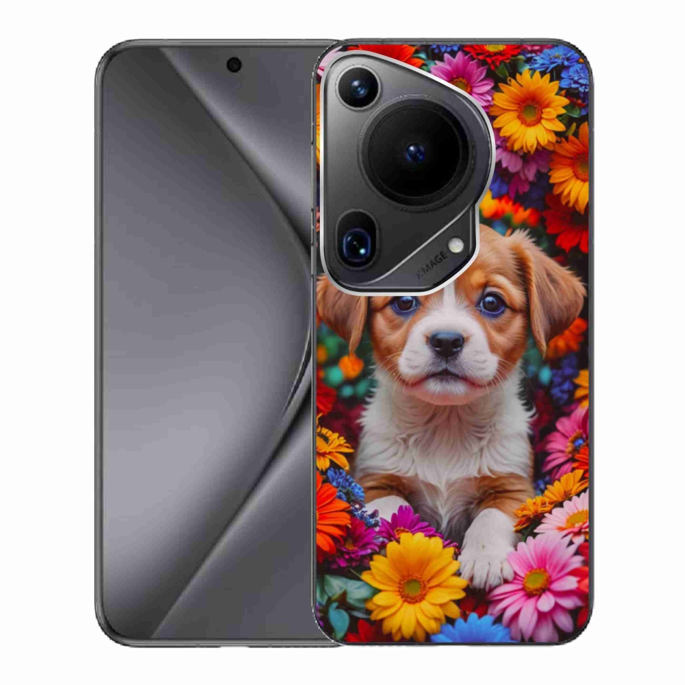 Gelový kryt mmCase na Huawei Pura 70 Ultra - roztomilé štěně