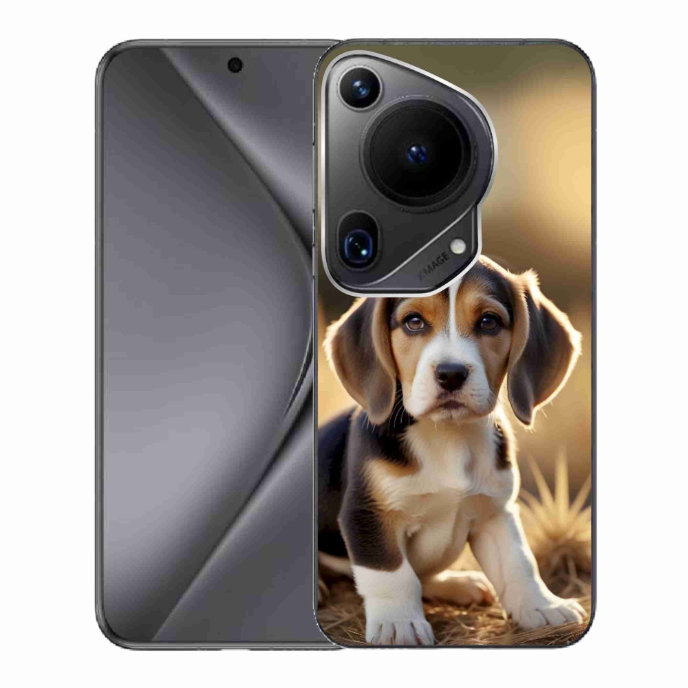 Gelový kryt mmCase na Huawei Pura 70 Ultra - roztomilý bígl