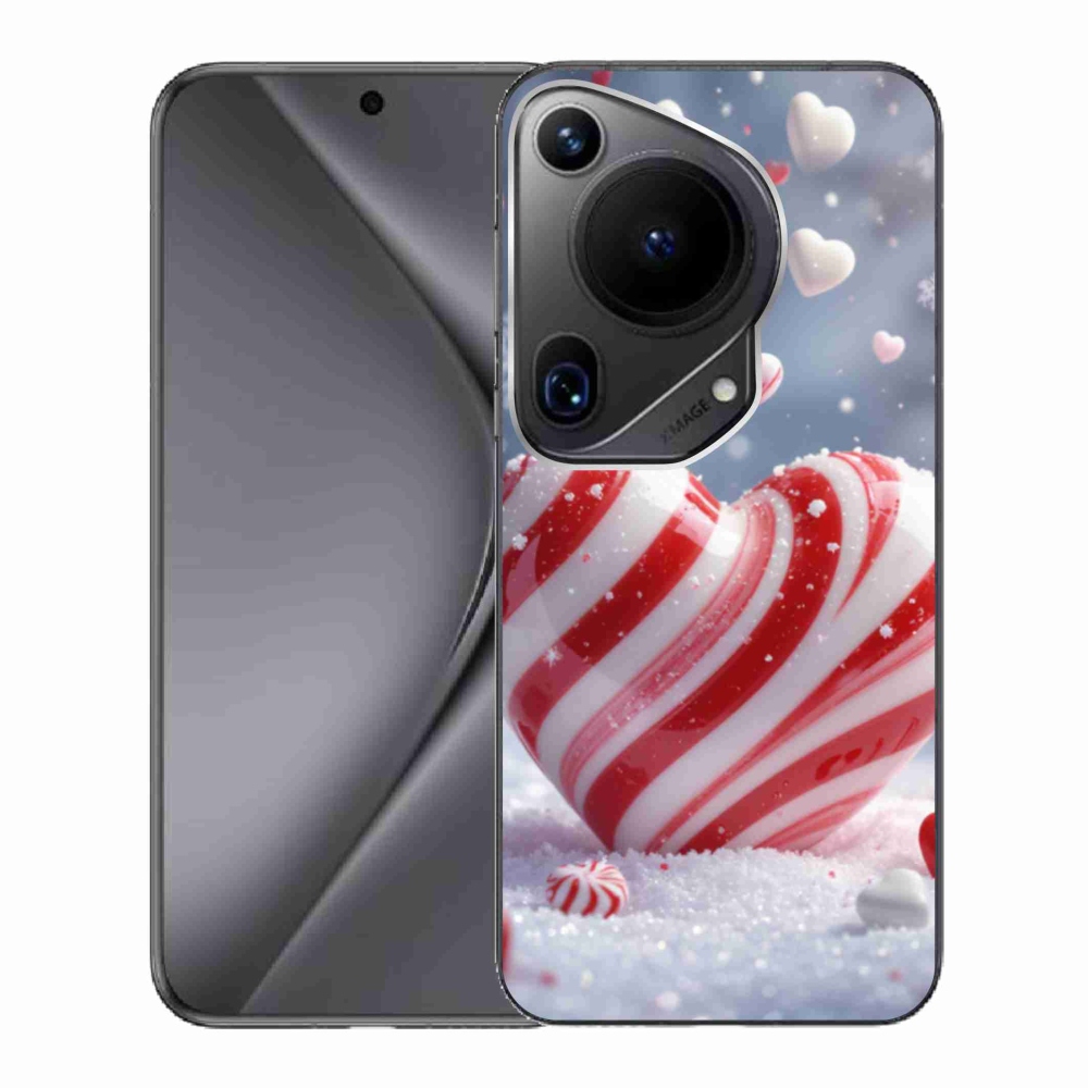 Gelový kryt mmCase na Huawei Pura 70 Ultra - sladké srdce